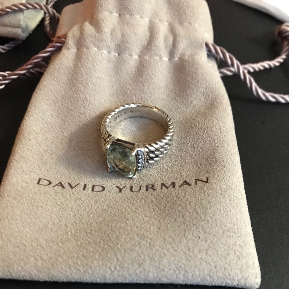 David Yurman  Petite Wheaton ring